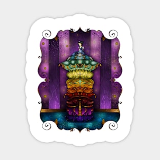 Princess and the Pea Sticker